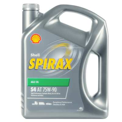 75/90 Масло трансмиссионное Shell Spirax S4 AT 75W-90 4л GL-4/5 полусинтетическое