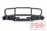 Бампер РИФ силовой передний Toyota Land Cruiser 76/78/79 2007+ c доп. фарами и защитной дугой, под штатную лебедку и расширители арок