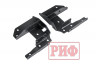 Бампер РИФ силовой передний Toyota Land Cruiser 76/78/79 2007+ c доп. фарами и защитной дугой, под штатную лебедку и расширители арок